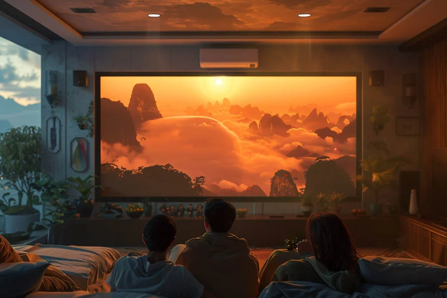 hd tv projector
